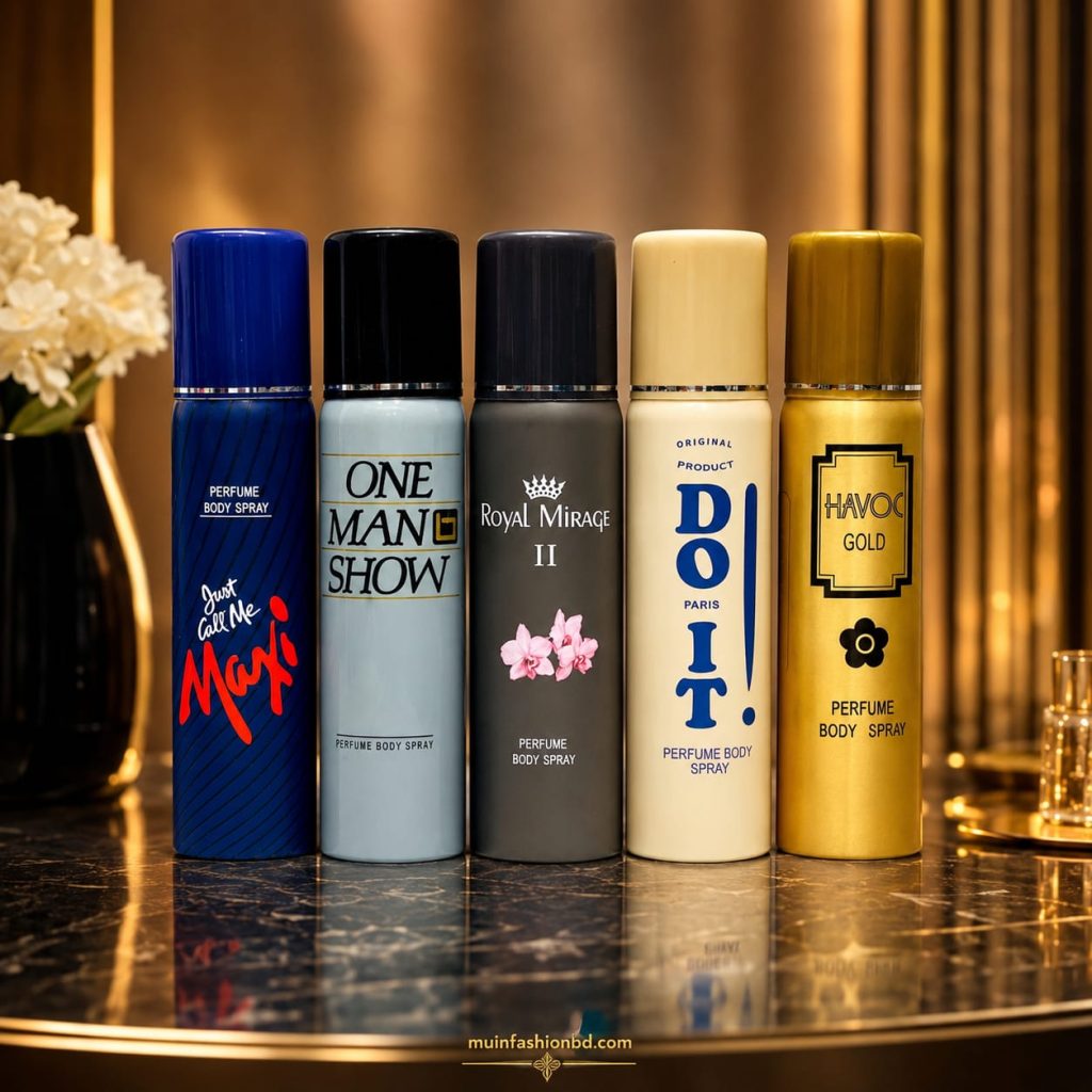 120 ML 5 Pcs Special Body Spray Combo
